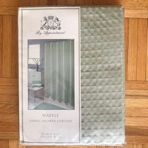 New Fabric Shower Curtain. Sage. 70x72
